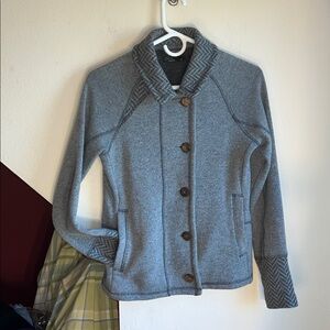 Prana Charcoal‎ Gray Jacket